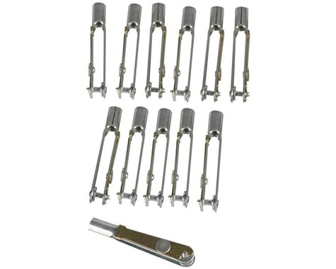 Great Planes Threaded Locking Clevis 4-40 (12)
