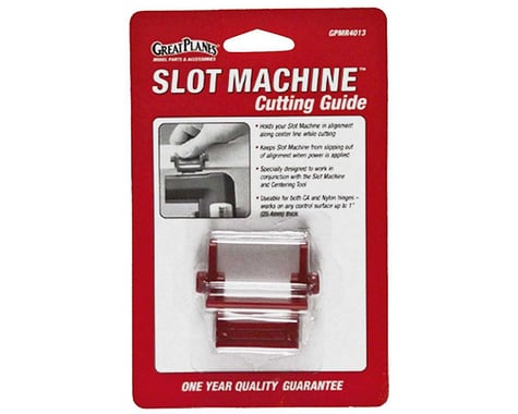 Great Planes Slot Machine Cutting Guide