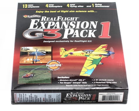 Great Planes RealFlight Expansion Pack 1 (G3 - G6)