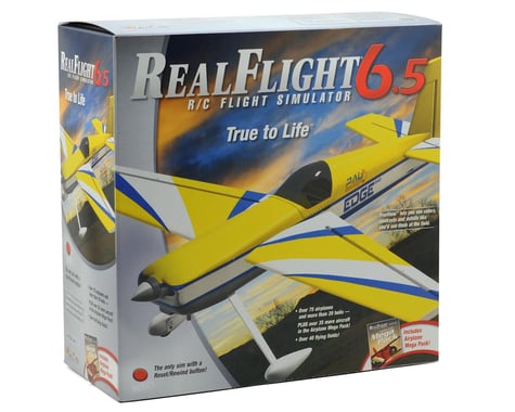 Great Planes RealFlight 6.5 w/Mode 2 "InterLink Elite" Transmitter & Airplane Mega Pack