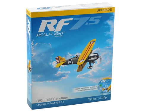 Great Planes RealFlight 7.5 Upgrade Disk (G4 & Above)