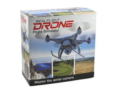 Great Planes RealFlight Drone Flight Simulator w/Interlink Mode 2 Controller