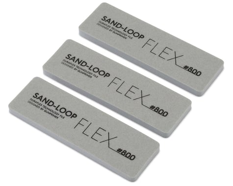 GUNPRIMER SAND-LOOP Flex Sandpaper (3) (800 Grit)