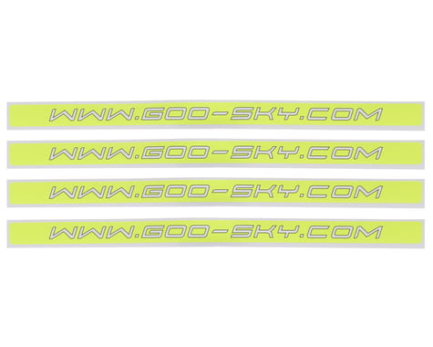 GooSky RS4 Tail Boom Sticker (Yellow) (4)