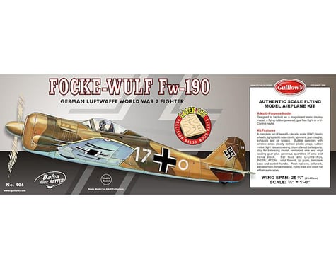 Guillows Focke-Wulf 190 Laser Cut