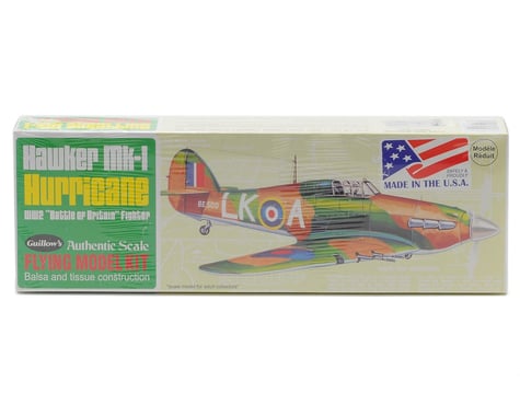 Guillows Hawker Mk-1 Hurricane Flying Model Kit