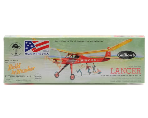 Guillows Lancer Rubber Powered Endurance Flyer