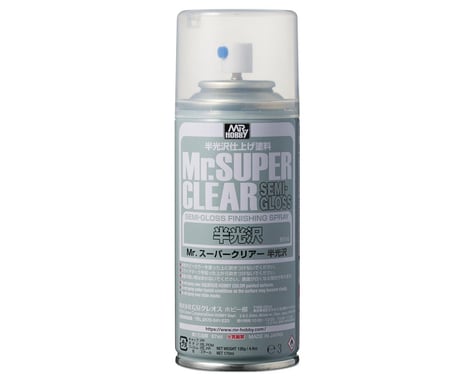 GSI Creos Mr. Hobby B516 Mr. Super Clear Semi-Gloss Spray