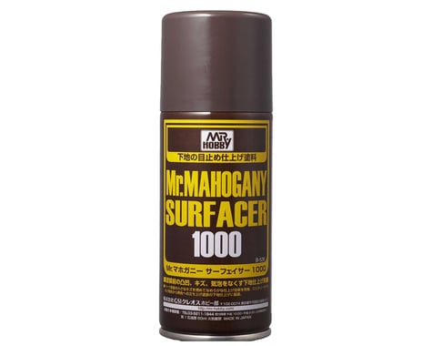 GSI Creos Mr. Hobby  Mr. Hobby Mr. Mahogany 1000 Surfacer Spray (Bark Brown)