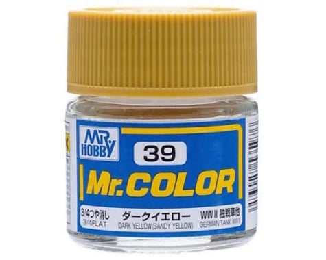 GSI Creos Mr. Hobby C39 Flat Dark Yellow - Sandy Yellow (10ml)