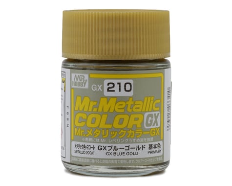 GSI Creos Mr. Hobby GX210 Metallic GX Blue-Gold Acrylic Paint (18ml)