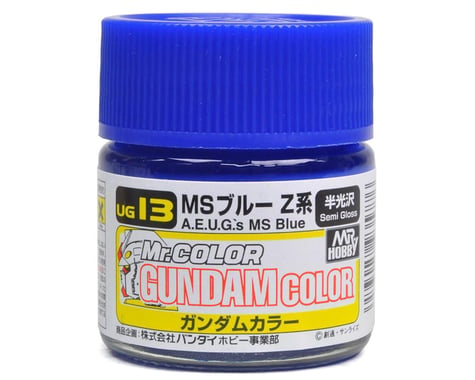 GSI Creos Mr. Hobby UG13 MS Zeta Blue (10ml Bottle) "Gundam Color"