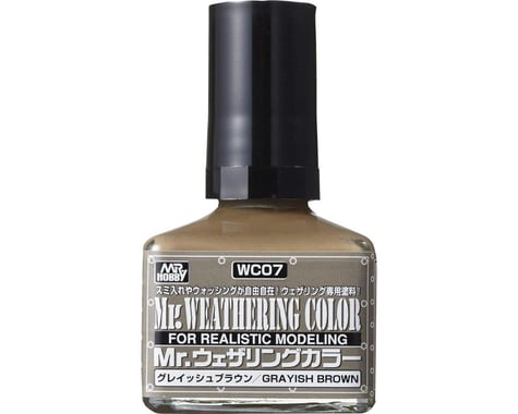 GSI Creos Mr. Hobby WC07 Mr. Weathering Color Paint Grayish Brown