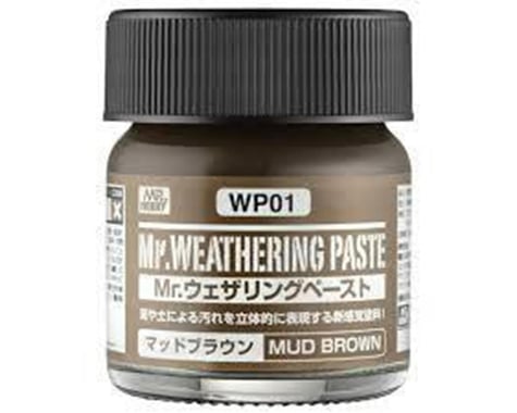 GSI Creos Mr. Hobby WP01 Mr. Hobby Weathering Paste Mud Brown