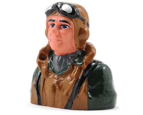 Hangar 9 Pilot "Military" Figure w/Vest, Helmet & Goggles (1/9)