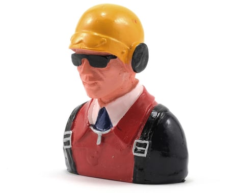 Hangar 9 "Civilian" Pilot Figure w/Helmet, Headphones & Sunglasses (1/7)
