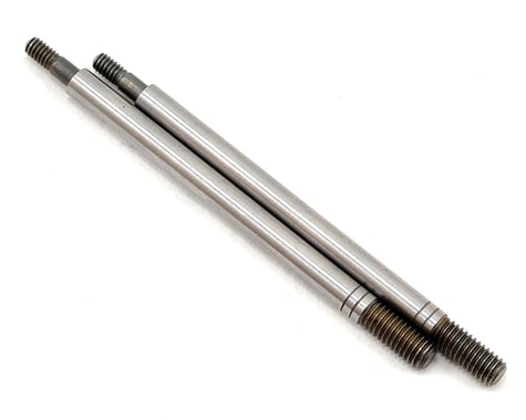 HB Racing Front Shock Shaft (Silver) (2)