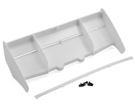 HB Racing 1/8 Rear Plastic Wing (White)