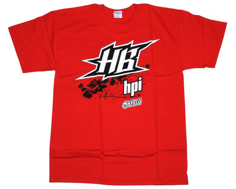 HB Racing Red "HB Spray" T-Shirt (2X-Large)