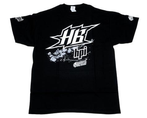 HB Racing Black "HB Spray" T-Shirt (Large)