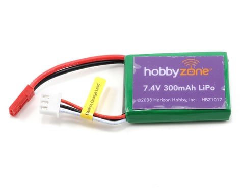 HobbyZone Li-Poly Battery Pack (7.4V/300mAh) (Mini Cub)