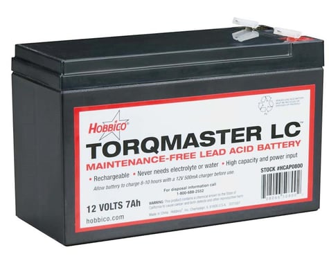 Hobbico TorqMaster LC 12V7A Battery