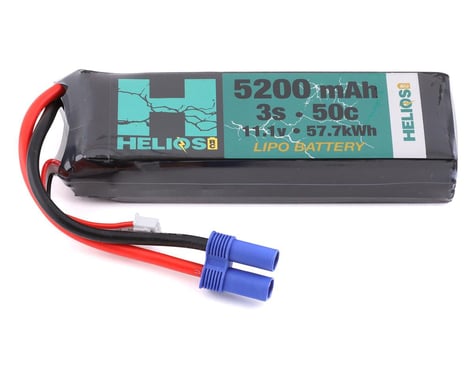 Helios RC 3S 50C LiPo Battery w/EC5 Connector (11.1V/5200mAh)