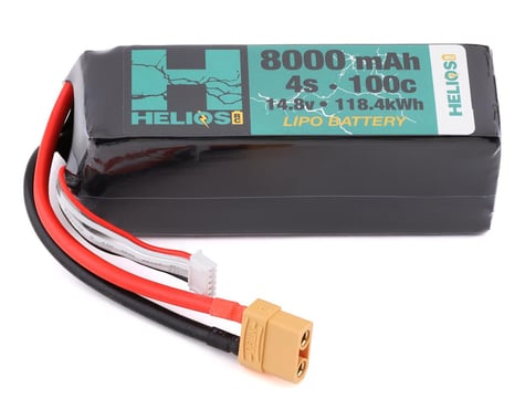 Helios RC 4S 100C LiPo Battery w/XT90 Connector (14.8V/8000mAh)