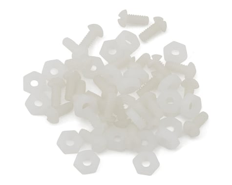 HackFab 4-40 Nylon Body Hardware Set (50)