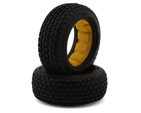 HackFab Losi Mini-B Blip Mini Front Oval Tires (2) (Super Soft)