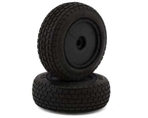 HackFab Losi Mini-B Blip Pre-Mounted Mini Front Oval Tires (Super Soft)