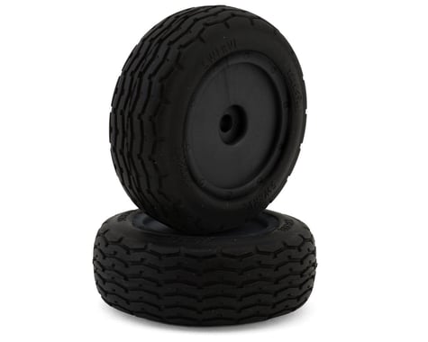 HackFab Losi Mini-B Swerve Pre-Mounted Mini Front Oval Tires (Super Soft)