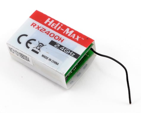 Heli-Max RX2400H Receiver w/3 Axis Gyro (FP 125)