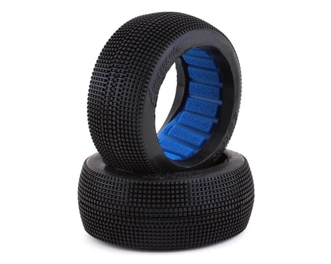 HotRace Amazzonia 1/8 Buggy Tires w/Inserts (2) (Clay)