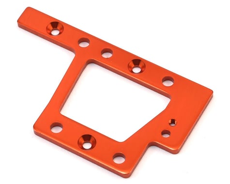 HPI Aluminum Trophy Truggy Flux Center Gearbox Mounting Plate (Orange)