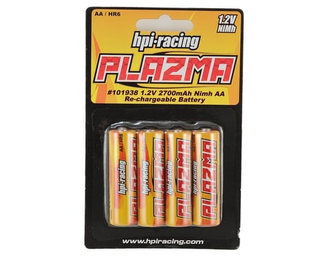 HPI Plazma NiMH "AA" Rechargeable Battery (4) (1.2V/2700mAh)