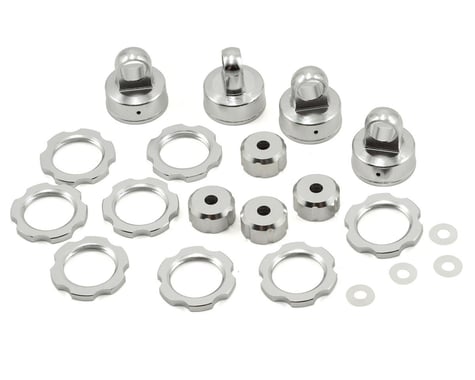 HPI Shock Collar Parts Set (Clear Anodized)