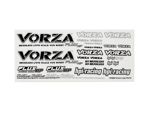 HPI Vorza Decal Sheet