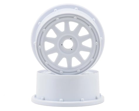 HPI TR-10 Baja 5SC Front Wheel (White) (2) (120x60mm/-4mm Offset)