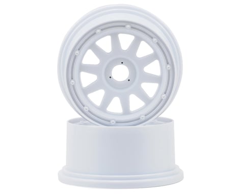 HPI TR-10 Baja 5SC Rear Wheel (2) (120x65mm/-10mm Offset) (White)