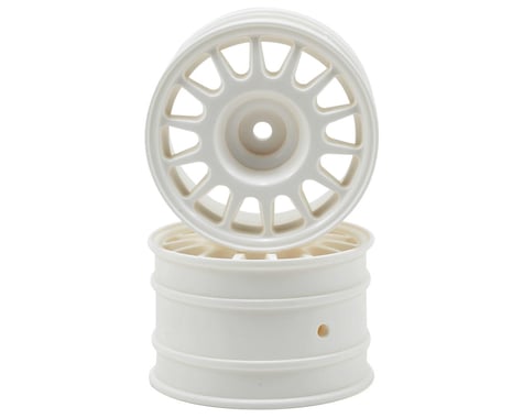HPI 48x33mm WR8 Rally Off-Road Wheel Set (White) (2)