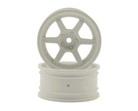 HPI 26mm HRE C106 E10 Drift Wheel (White) (2) (6mm Offset)