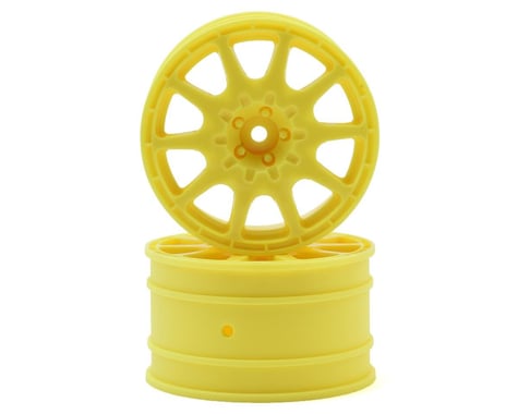HPI 12mm Hex 35mm WR8 Method 1/10 Rallycross Rally Wheel (Yellow) (2)
