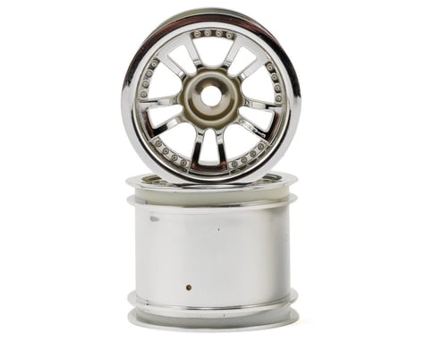 HPI Split 5 2.2" Truck Wheel w/Universal Adapter (2) (Chrome)