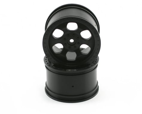 HPI 6-Spoke Wheel (2) (Savage X) (Black)