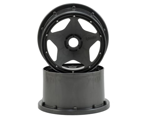 HPI Baja 5B Super Star Rear Wheel (Gunmetal) (2)