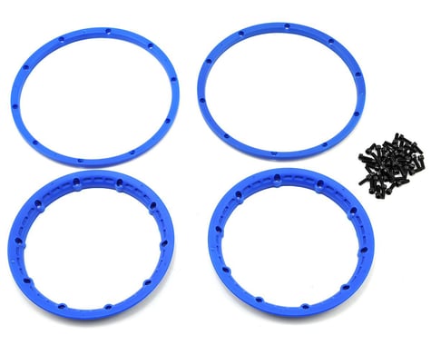 HPI Wheel Beadlock Rings (Blue) (2) (Baja 5B)