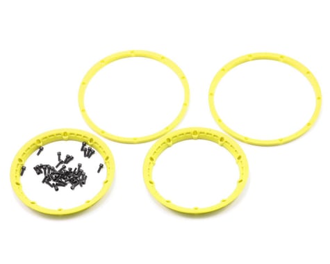 HPI Wheel Beadlock Rings (Yellow) (2) (Baja 5B)