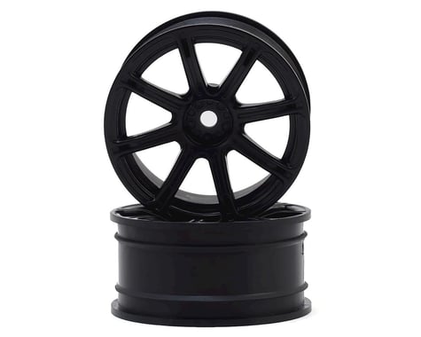 HPI Work Emotion XC8 26mm Wheels (Black) (6mm Offset) (2)