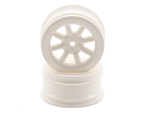 HPI 12mm Hex 26mm Vintage 8 Spoke Wheel (2) (White)